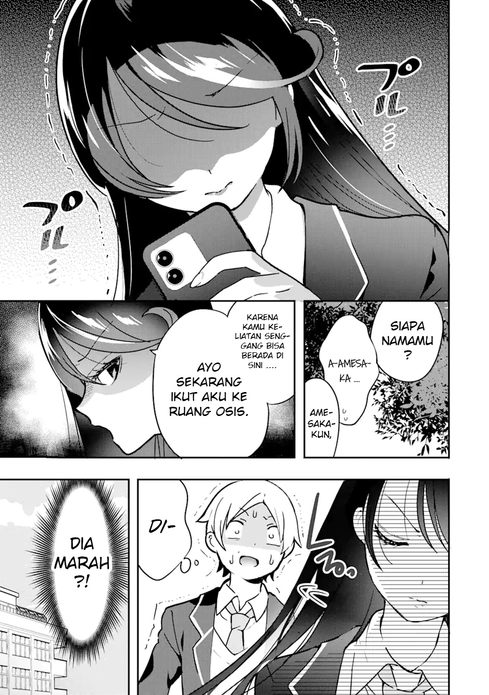 Gakuen 1 no Bishoujo wa x x Eshi no Ore ni Horeteiru!? Chapter 01.2 Gambar 4