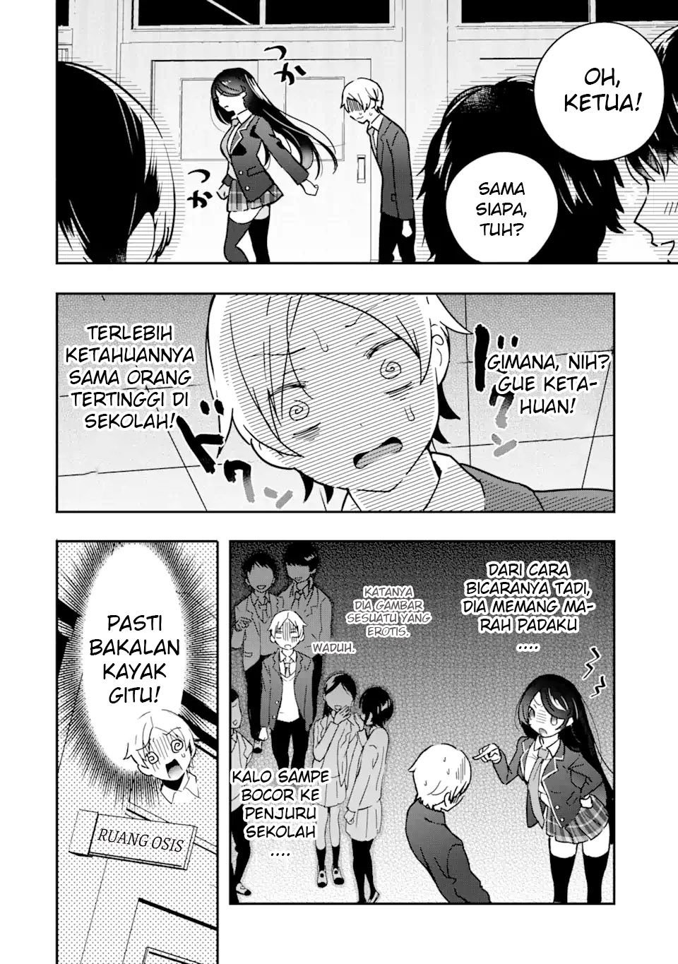 Gakuen 1 no Bishoujo wa x x Eshi no Ore ni Horeteiru!? Chapter 01.2 Gambar 5