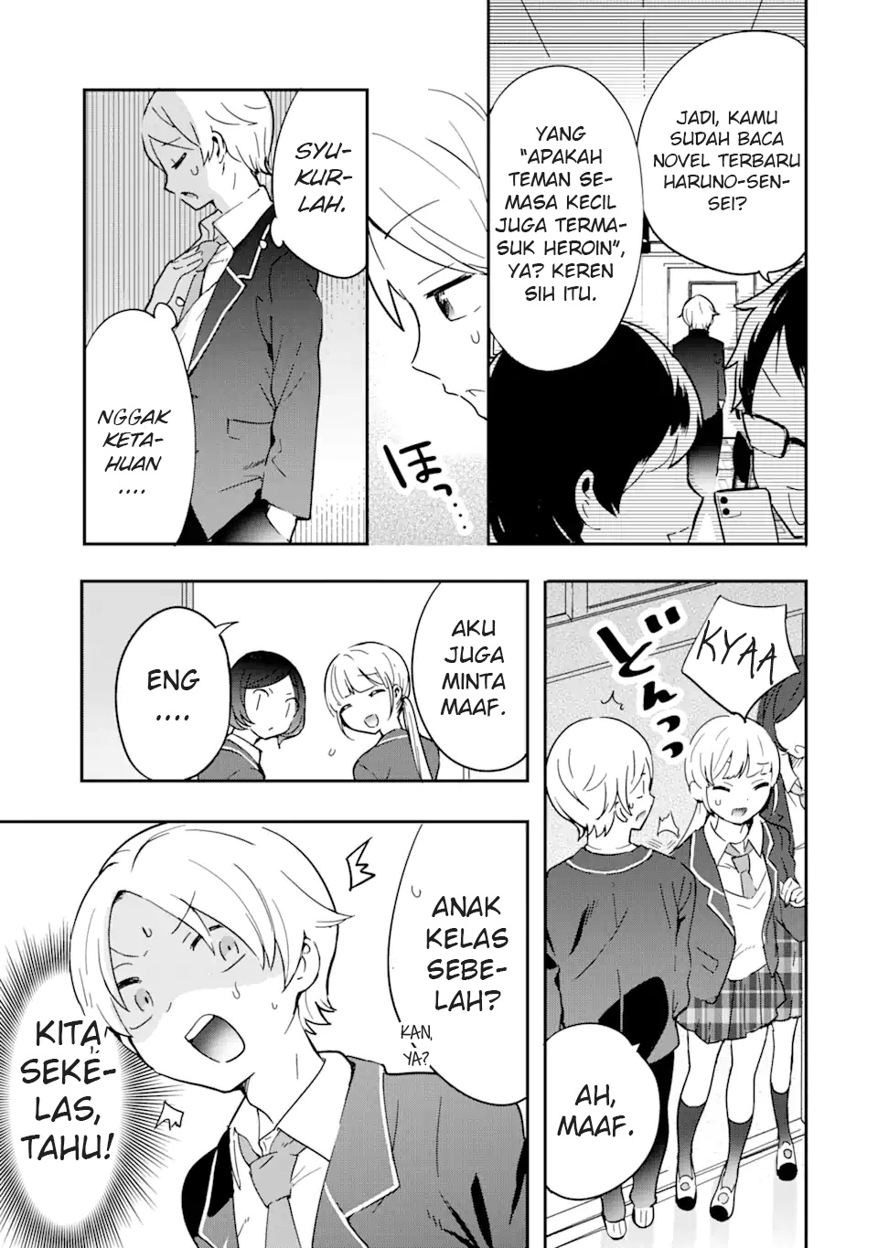 Gakuen 1 no Bishoujo wa x x Eshi no Ore ni Horeteiru!? Chapter 01.1 Gambar 10