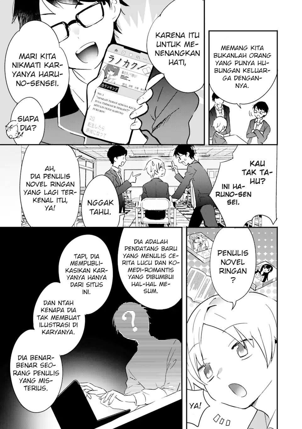 Gakuen 1 no Bishoujo wa x x Eshi no Ore ni Horeteiru!? Chapter 01.1 Gambar 8