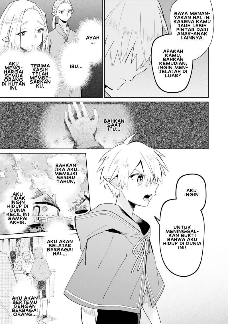 Majutsu wo Kiwamete Tabi ni Deta Tensei Elf, Moteamashita Jumyou de Ikeru Densetsu to naru Chapter 01 Gambar 12
