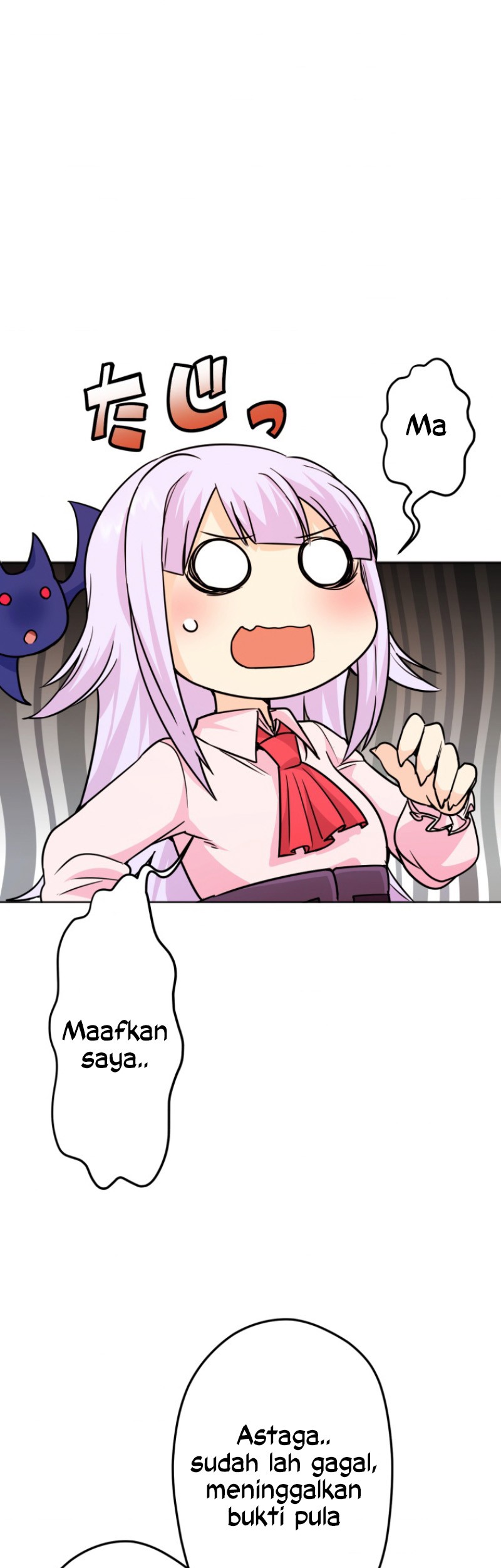 Haiboku Maou ~Yuusha no Musume ni Tensei Shite Fukushuu~ Chapter 04 Gambar 4