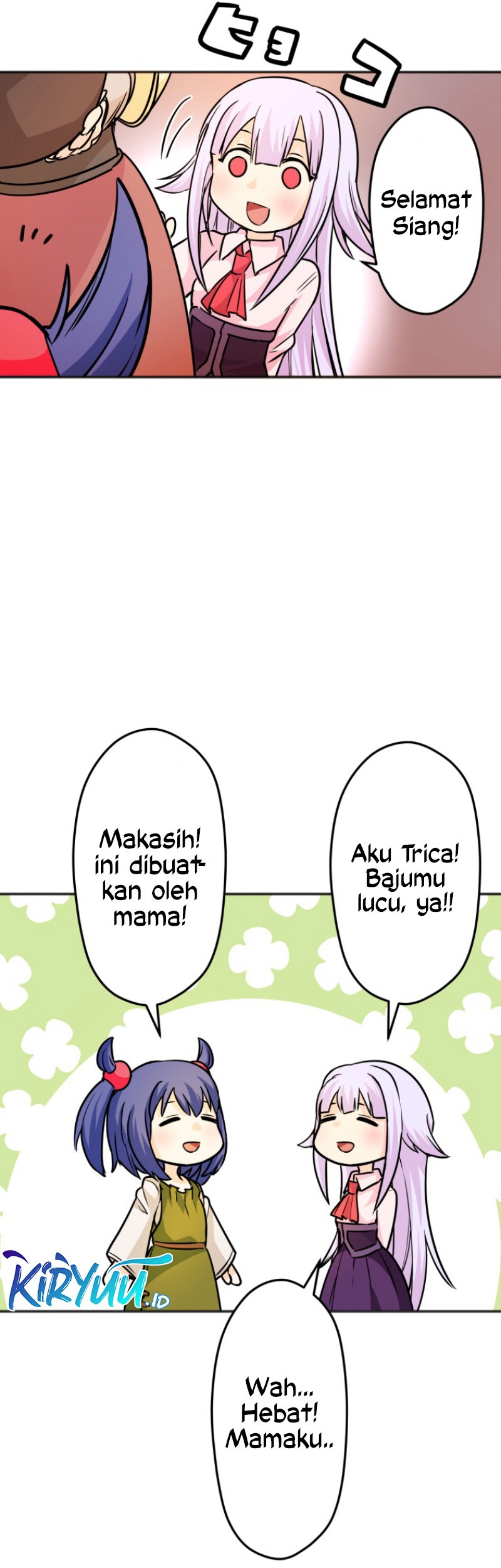 Haiboku Maou ~Yuusha no Musume ni Tensei Shite Fukushuu~ Chapter 04 Gambar 14