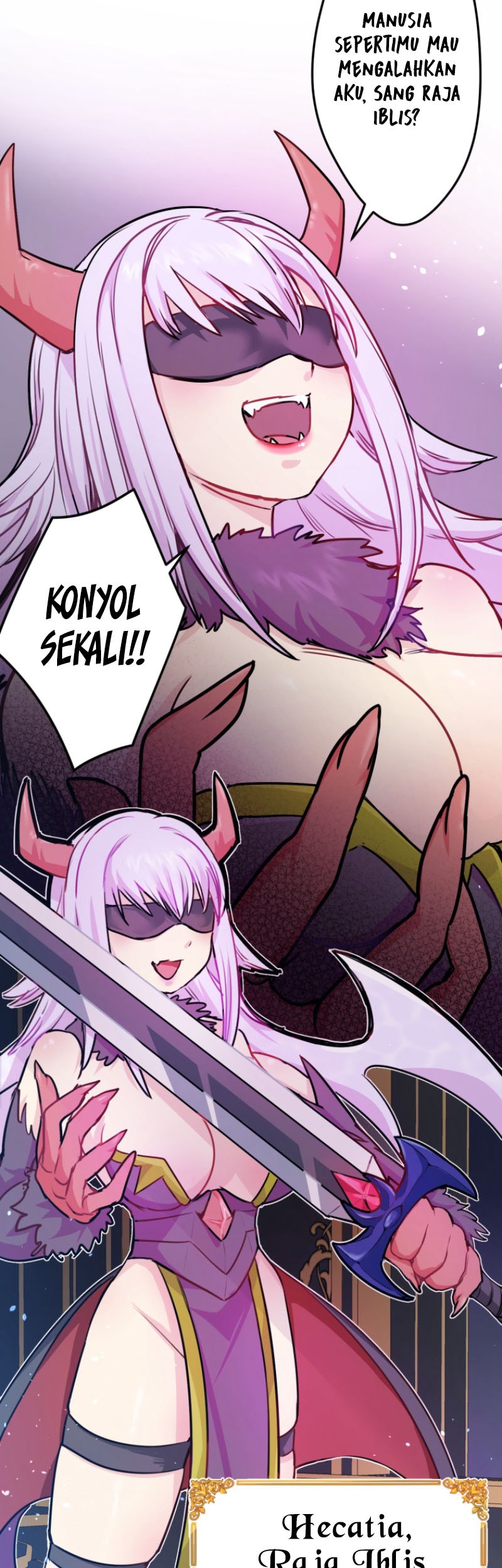 Haiboku Maou ~Yuusha no Musume ni Tensei Shite Fukushuu~ Chapter 01 Gambar 12