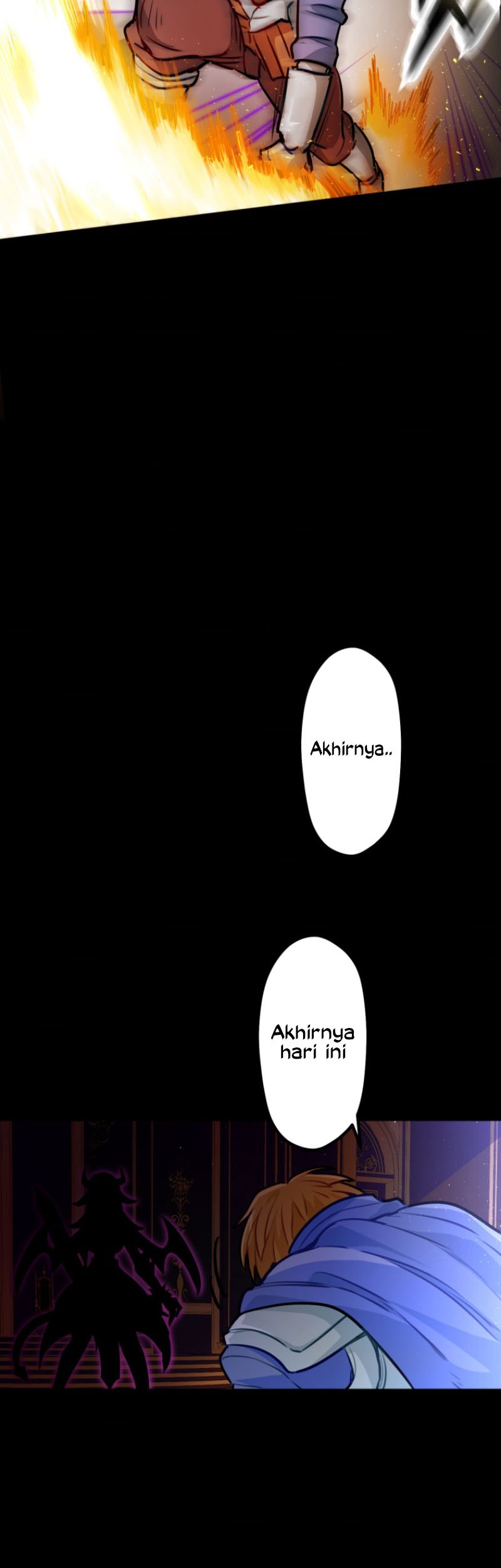 Haiboku Maou ~Yuusha no Musume ni Tensei Shite Fukushuu~ Chapter 01 Gambar 6