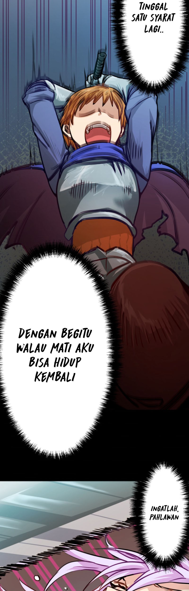 Haiboku Maou ~Yuusha no Musume ni Tensei Shite Fukushuu~ Chapter 01 Gambar 28