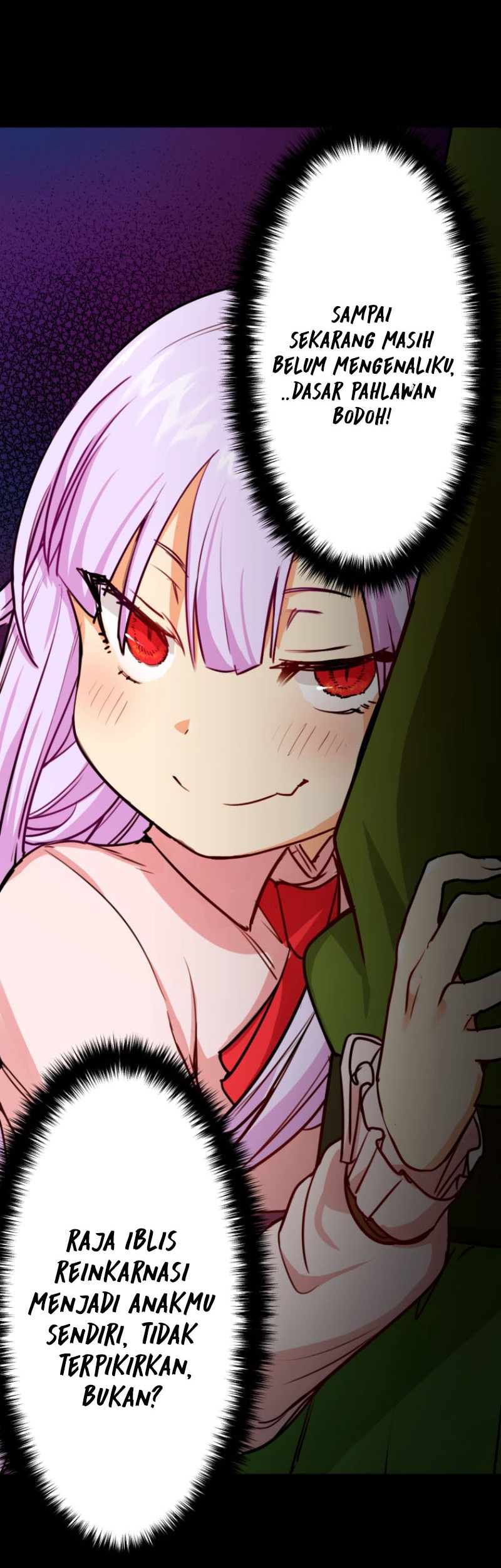 Haiboku Maou ~Yuusha no Musume ni Tensei Shite Fukushuu~ Chapter 01 Gambar 57