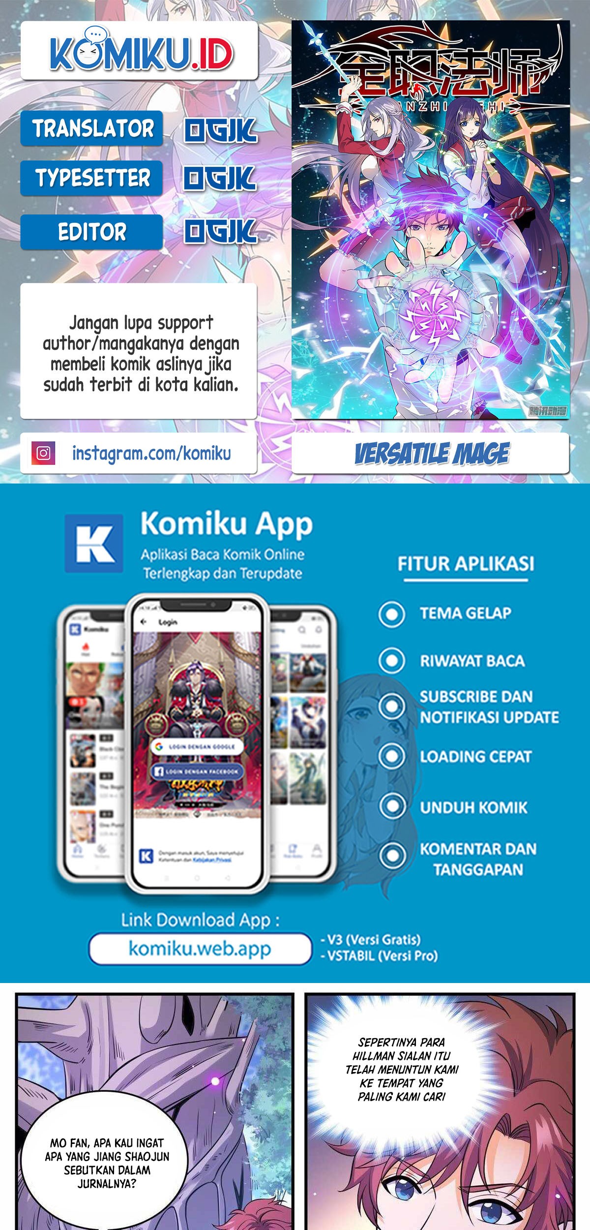 Baca Komik Versatile Mage Chapter 825 Gambar 1