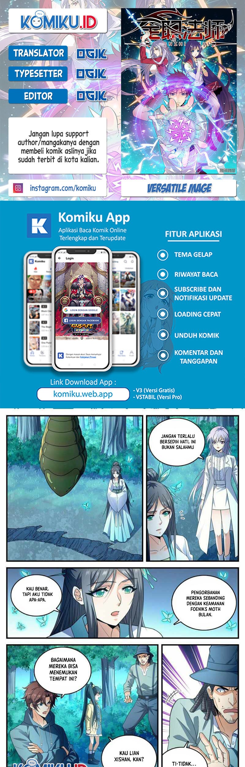 Baca Komik Versatile Mage Chapter 813 Gambar 1
