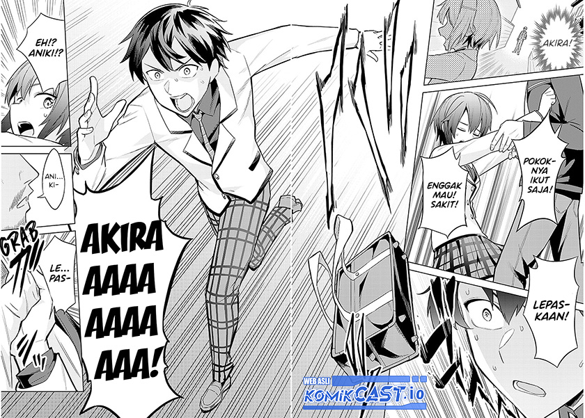 Jitsu wa Gimai (Imouto) deshita. ~Saikin de Kitagiri no Otouto no Kyorikan ga Yatara Chikaiwake~ Chapter 08 Gambar 11