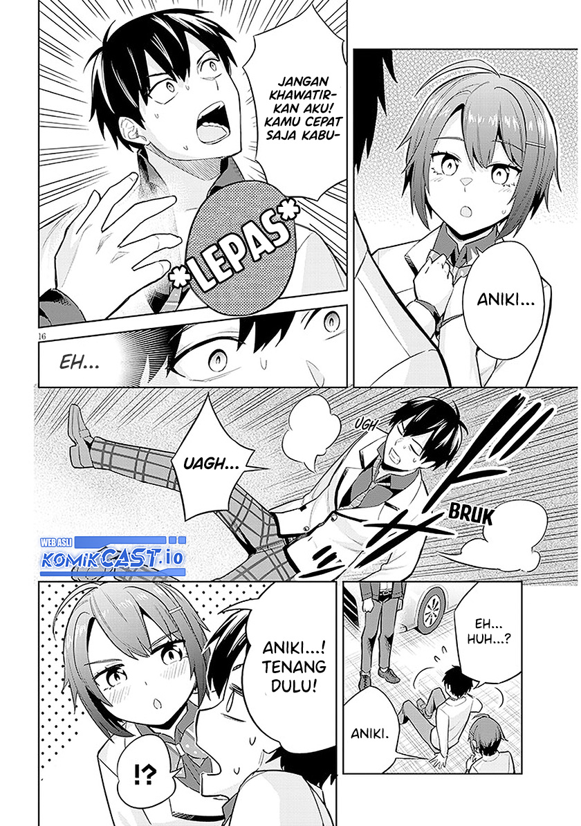 Jitsu wa Gimai (Imouto) deshita. ~Saikin de Kitagiri no Otouto no Kyorikan ga Yatara Chikaiwake~ Chapter 08 Gambar 16