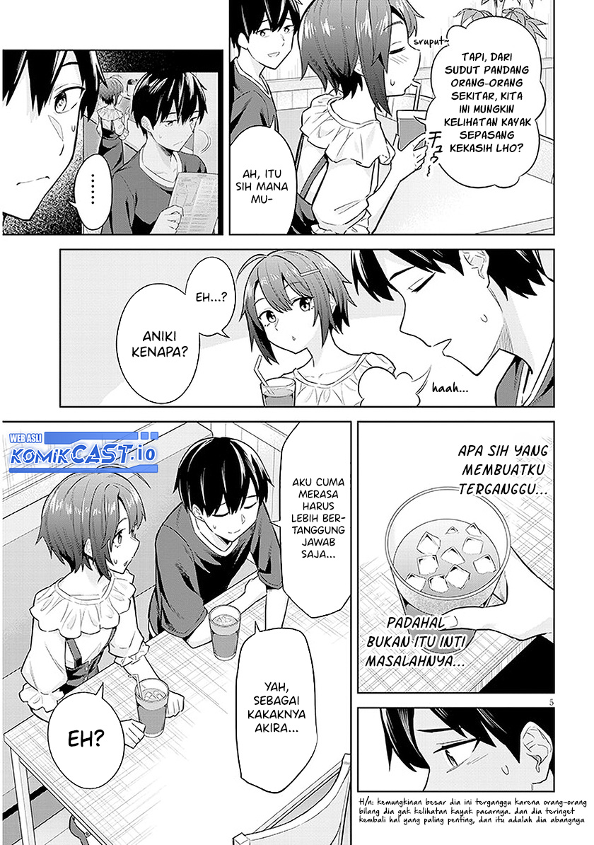 Jitsu wa Gimai (Imouto) deshita. ~Saikin de Kitagiri no Otouto no Kyorikan ga Yatara Chikaiwake~ Chapter 08 Gambar 6