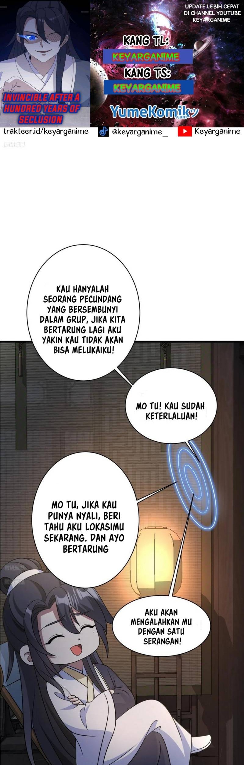 Baca Komik Invincible After a Hundred Years of Seclusion Chapter 143 Gambar 1