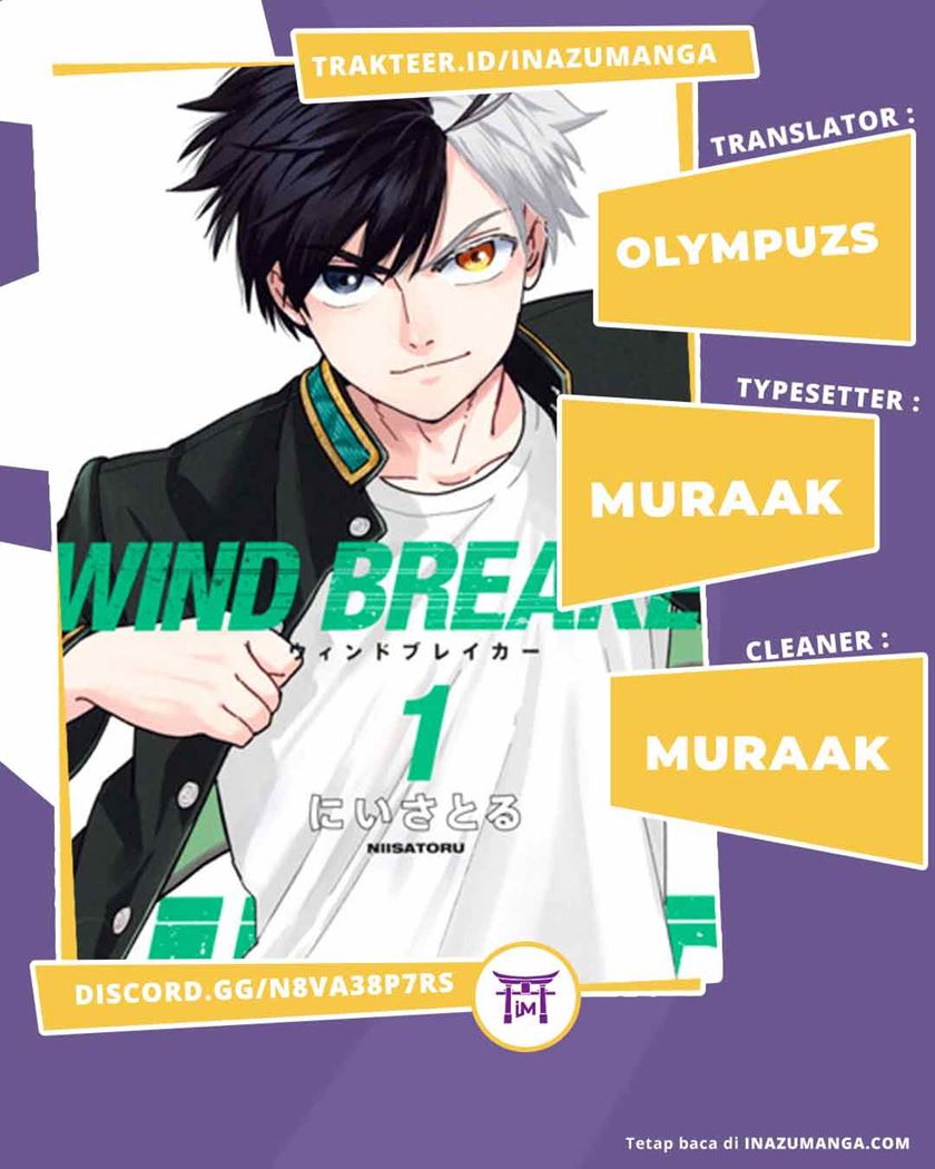 Baca Komik Wind Breaker (NII Satoru) Chapter 13 Gambar 1