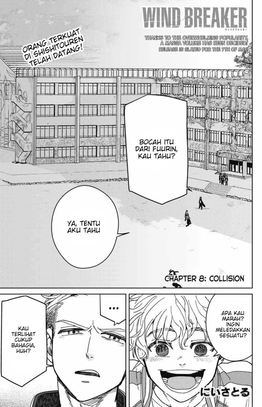 Baca Wind Breaker (NII Satoru) Chapter 08 Gambar 2