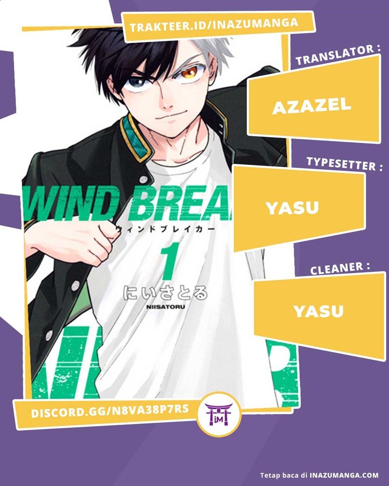 Baca Komik Wind Breaker (NII Satoru) Chapter 03 Gambar 1