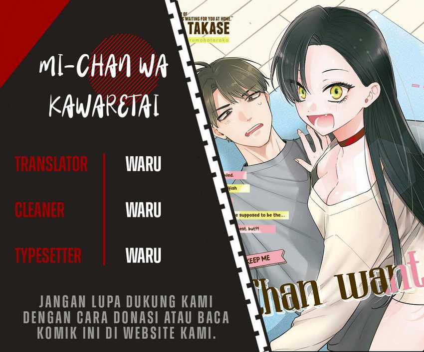 Baca Komik Mi-chan wa Kawaretai Chapter 01 Gambar 1