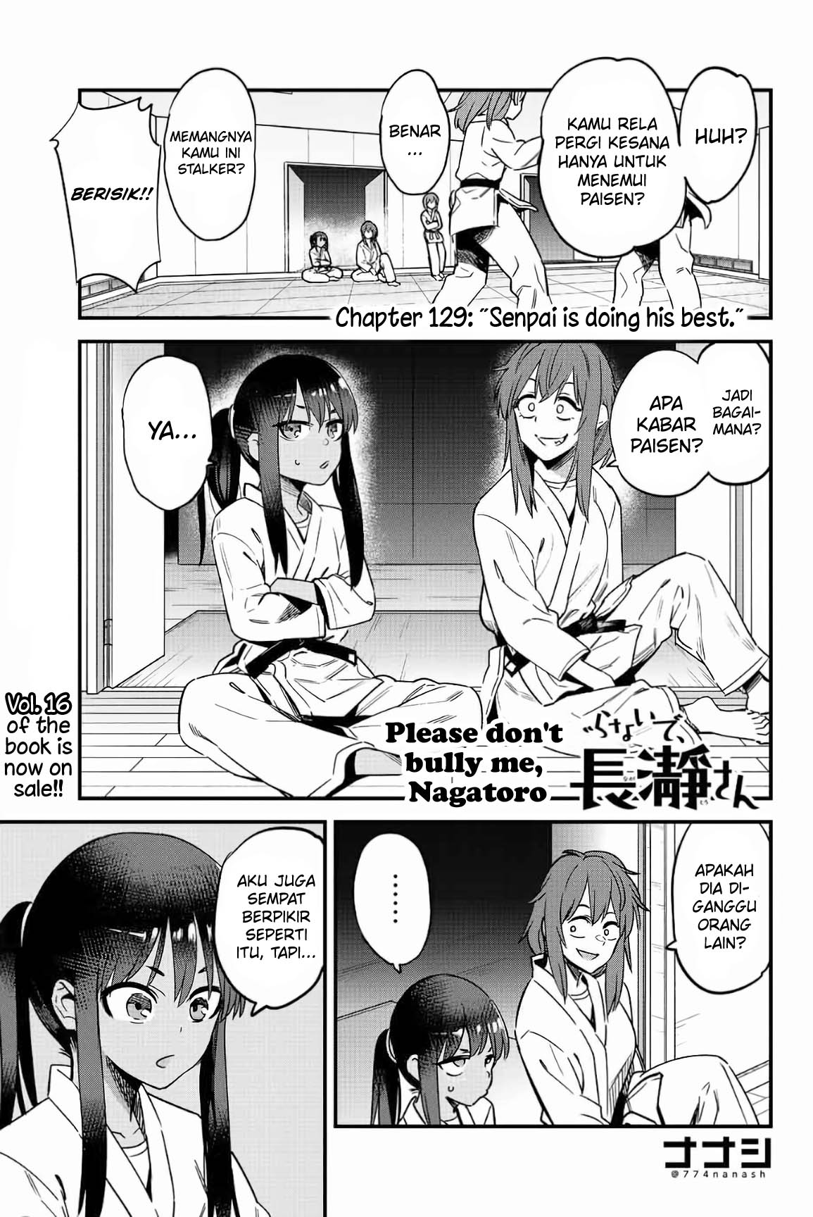 Baca  Ijiranaide, Nagatoro-san Chapter 129 Gambar 2