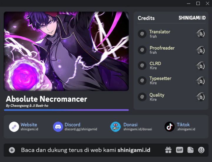 Baca Komik Absolute Necromancer Chapter 15 Gambar 1