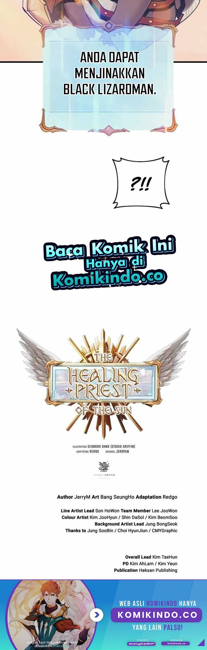 The Healing Priest Of The Sun Chapter 51 Gambar 52