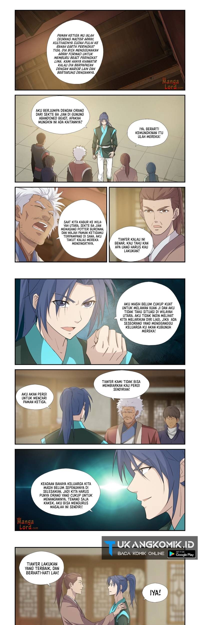 Baca Komik Heaven Defying Sword Chapter 343 Gambar 1