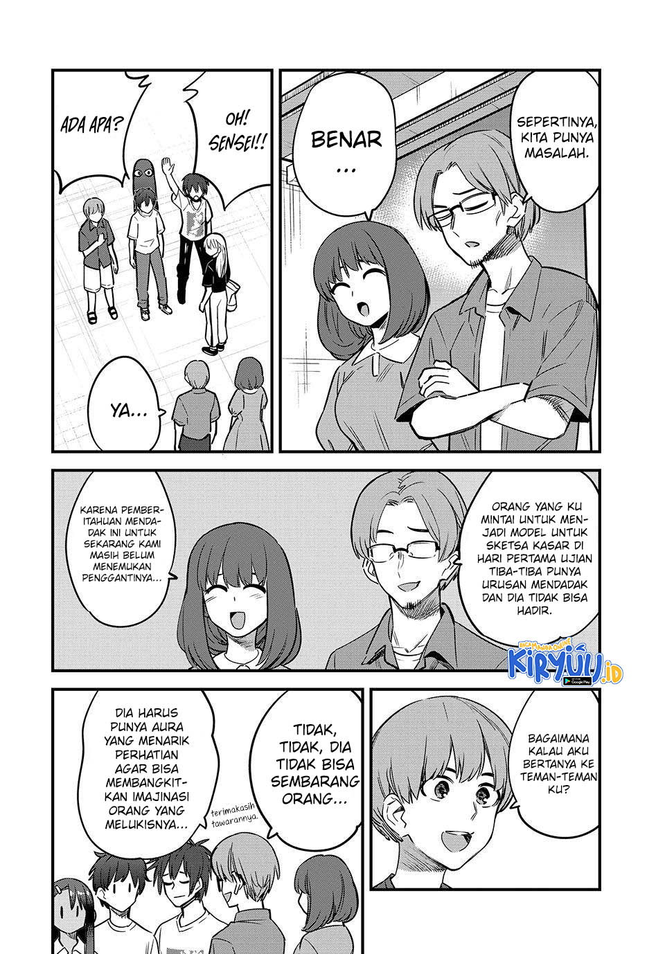 Ijiranaide, Nagatoro-san Chapter 130 Gambar 8