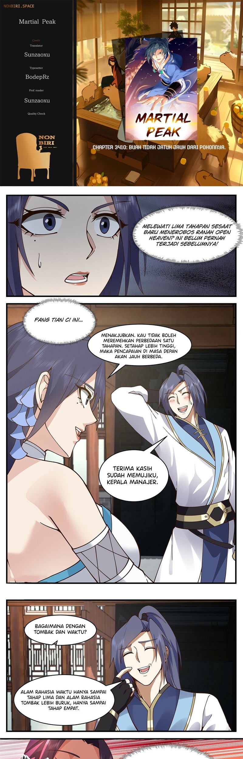 Baca Komik Martial Peak Part 2 Chapter 3410 Gambar 1
