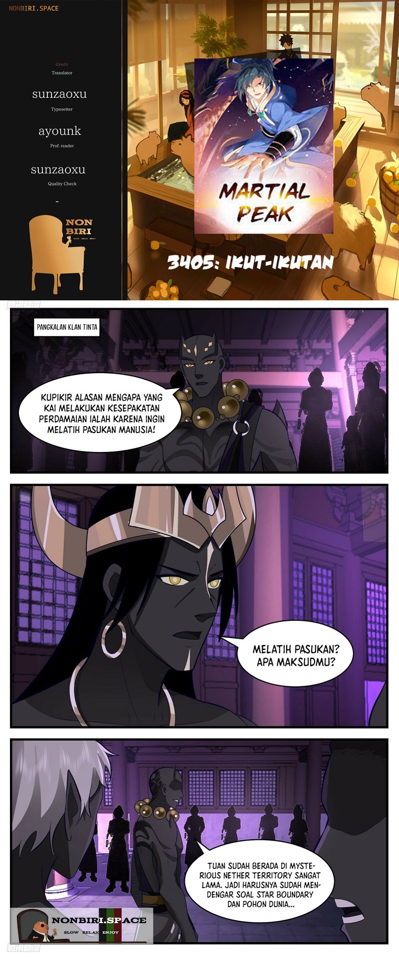 Baca Komik Martial Peak Part 2 Chapter 3405 Gambar 1