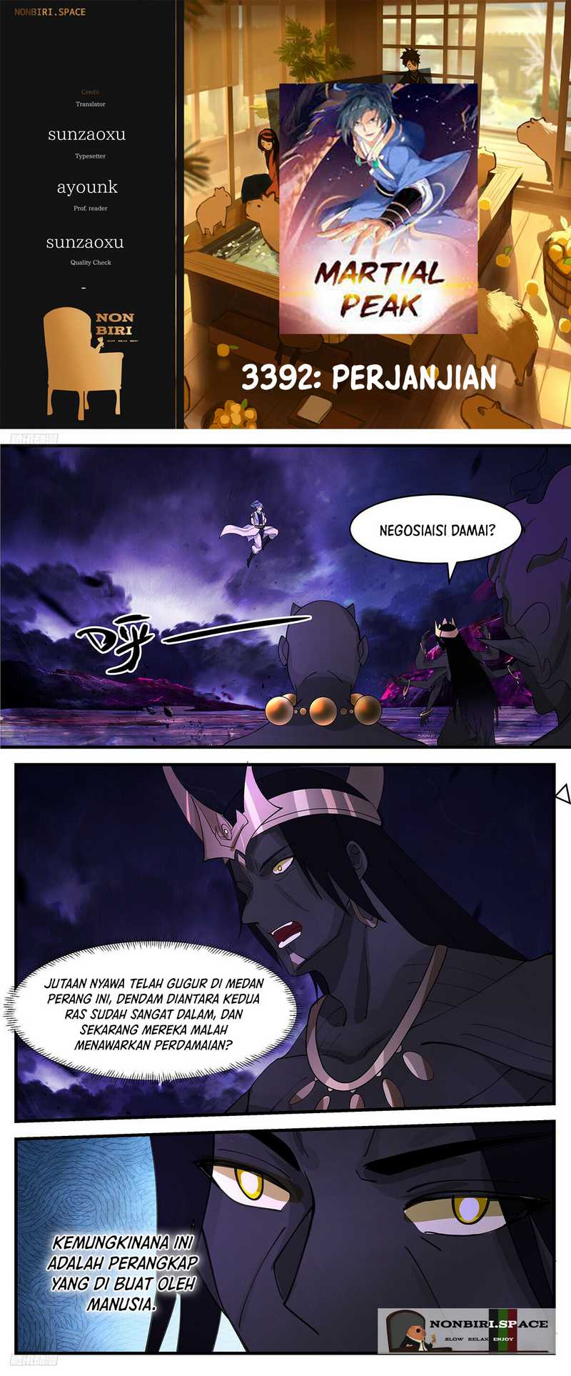 Baca Komik Martial Peak Part 2 Chapter 3392 Gambar 1
