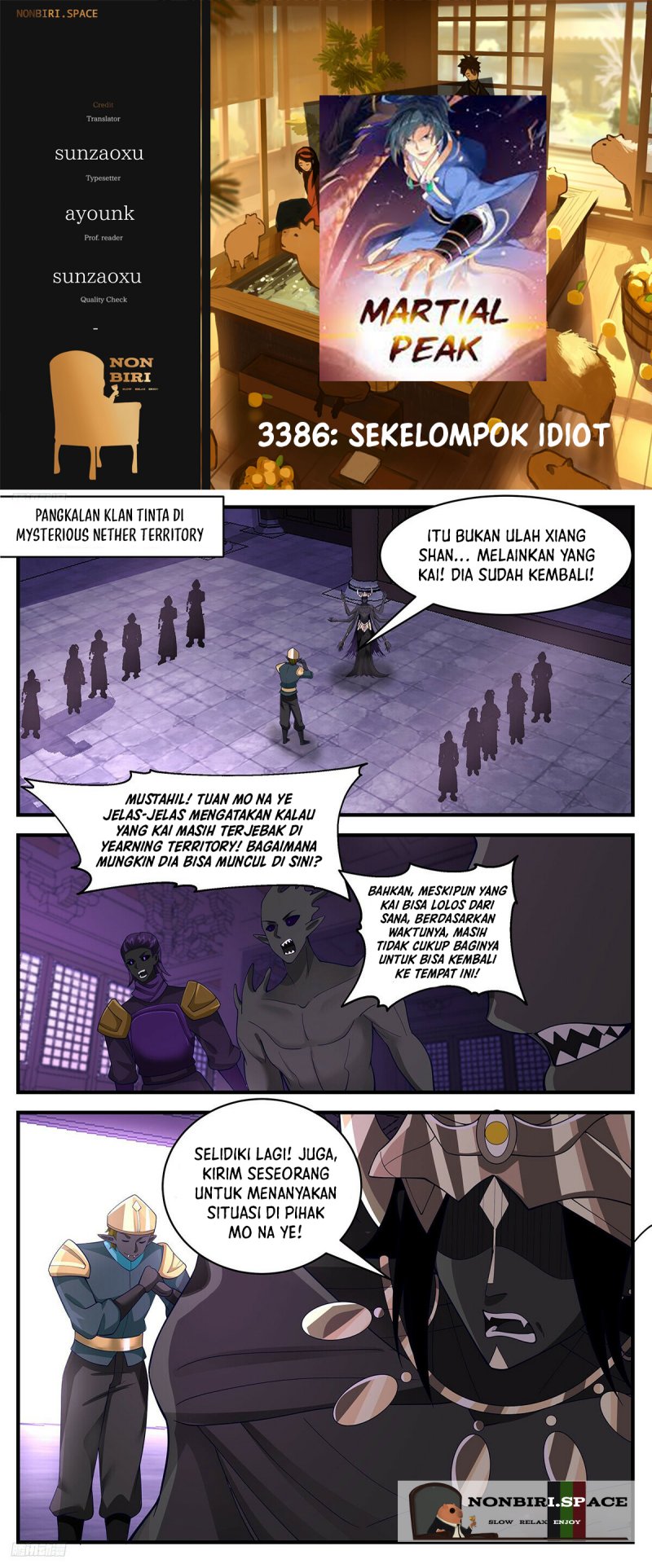 Baca Komik Martial Peak Part 2 Chapter 3386 Gambar 1