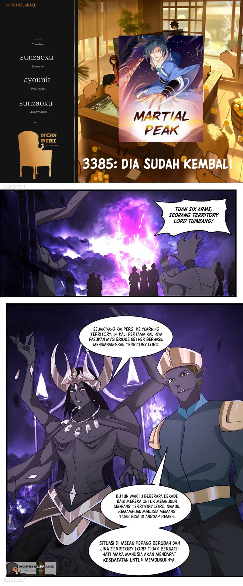 Baca Komik Martial Peak Part 2 Chapter 3385 Gambar 1