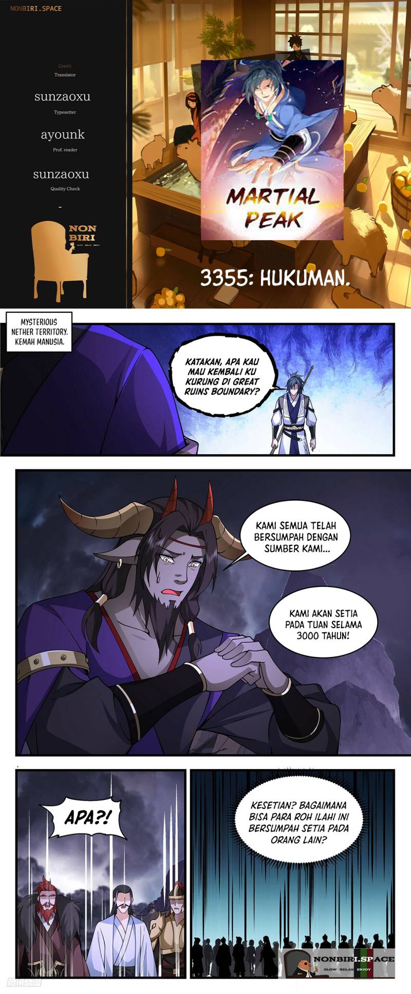 Baca Komik Martial Peak Part 2 Chapter 3355 Gambar 1