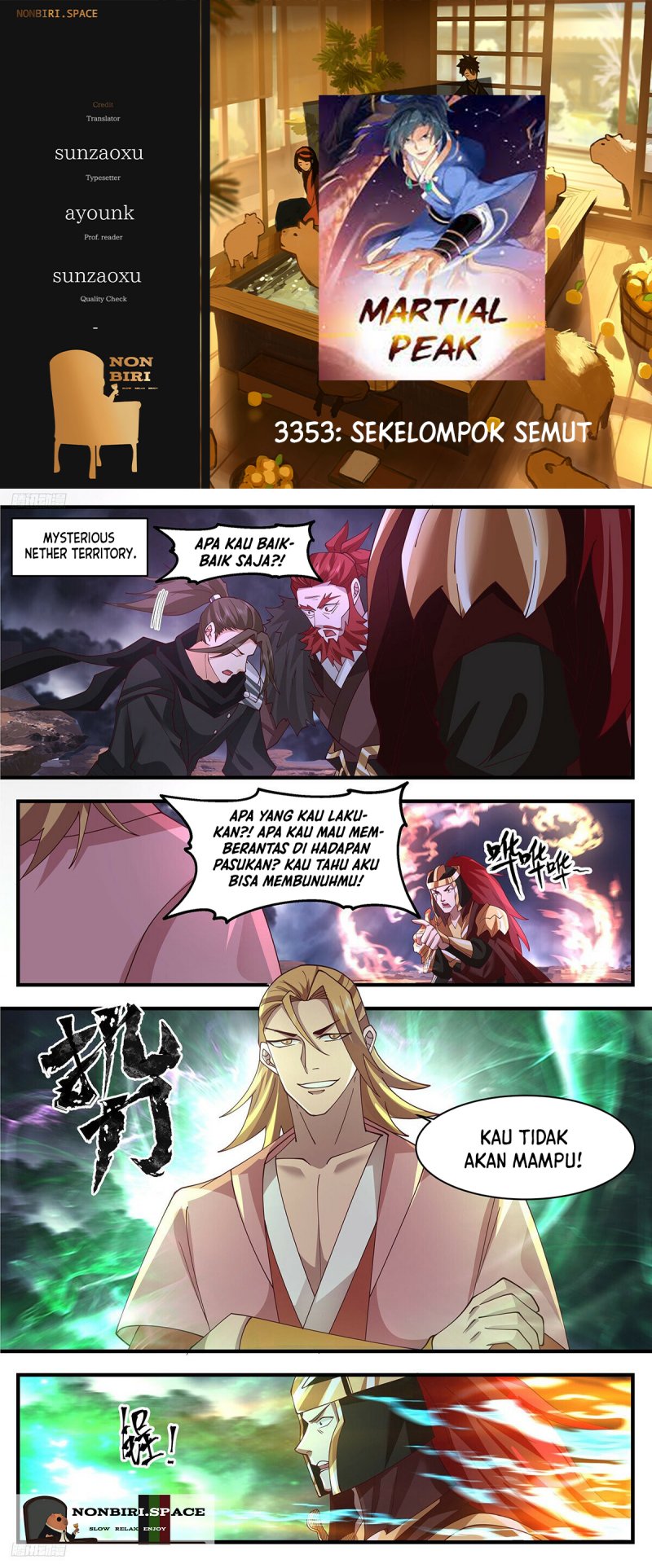 Baca Komik Martial Peak Part 2 Chapter 3353 Gambar 1
