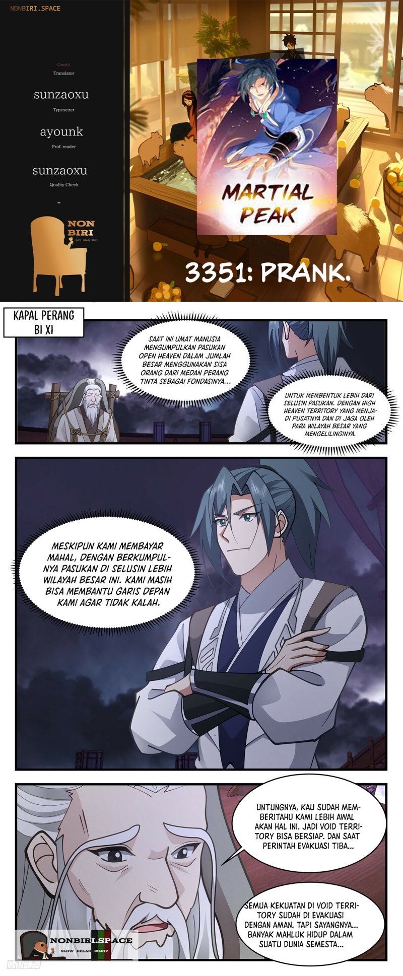 Baca Komik Martial Peak Part 2 Chapter 3351 Gambar 1