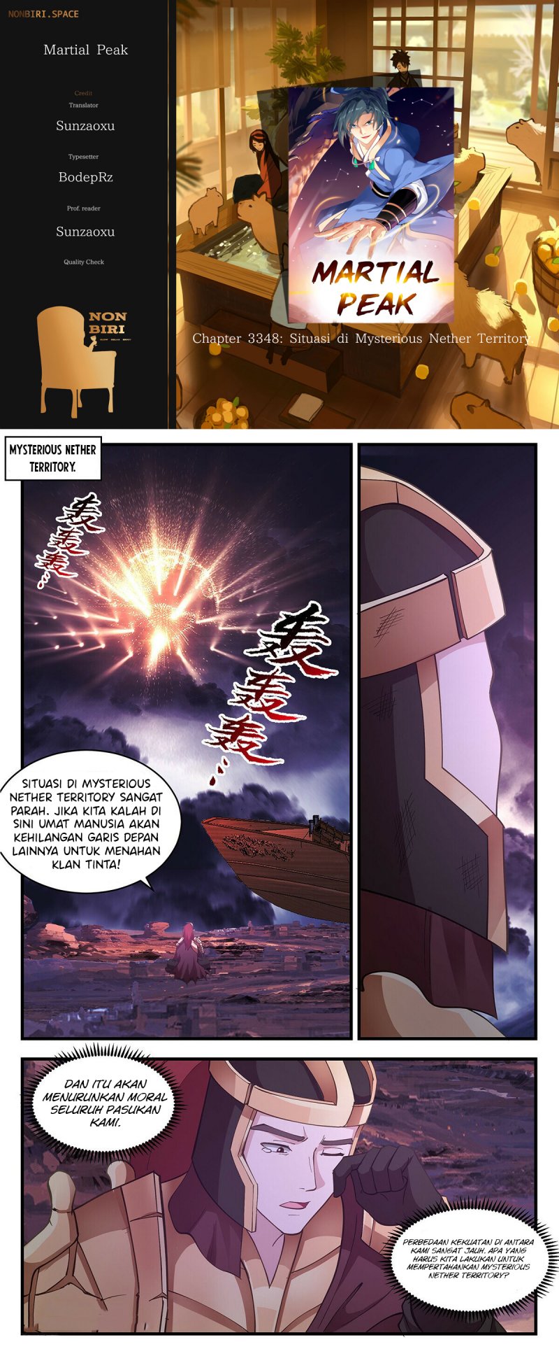Baca Komik Martial Peak Part 2 Chapter 3348 Gambar 1