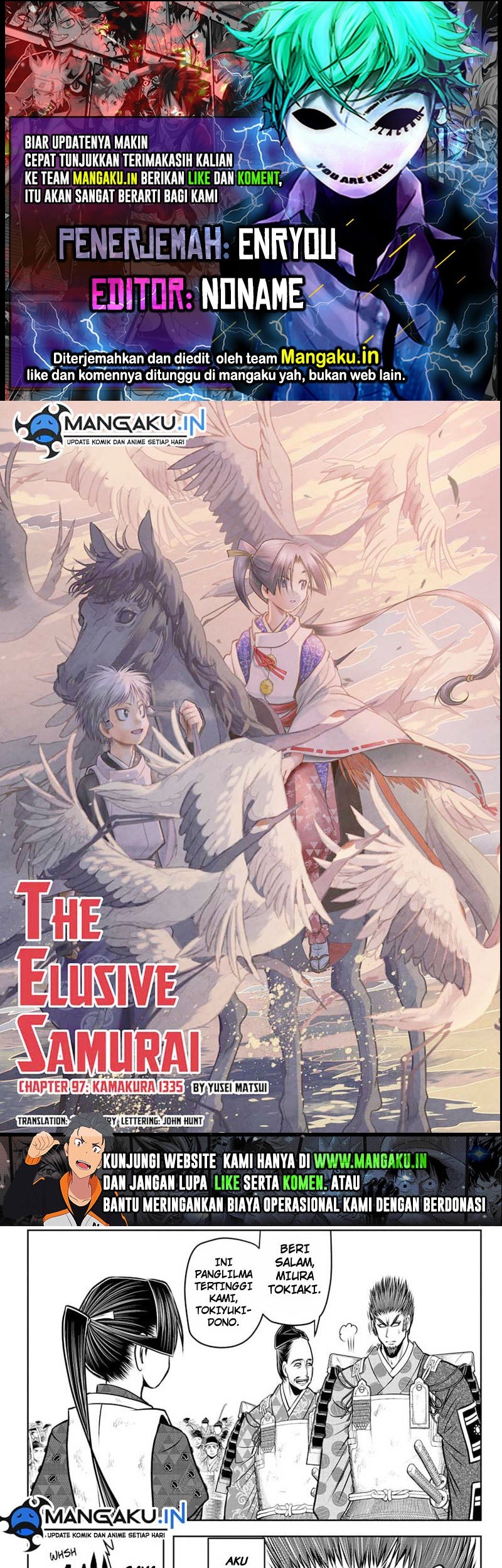 Baca Komik The Elusive Samurai Chapter 97 Gambar 1