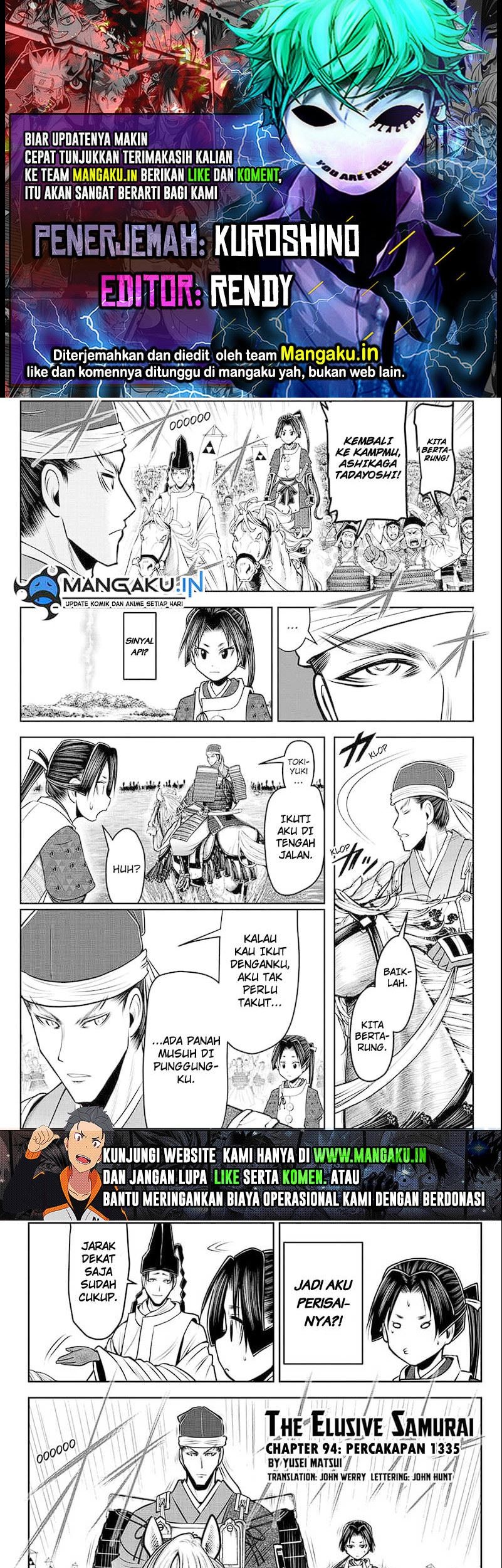 Baca Komik The Elusive Samurai Chapter 94 Gambar 1