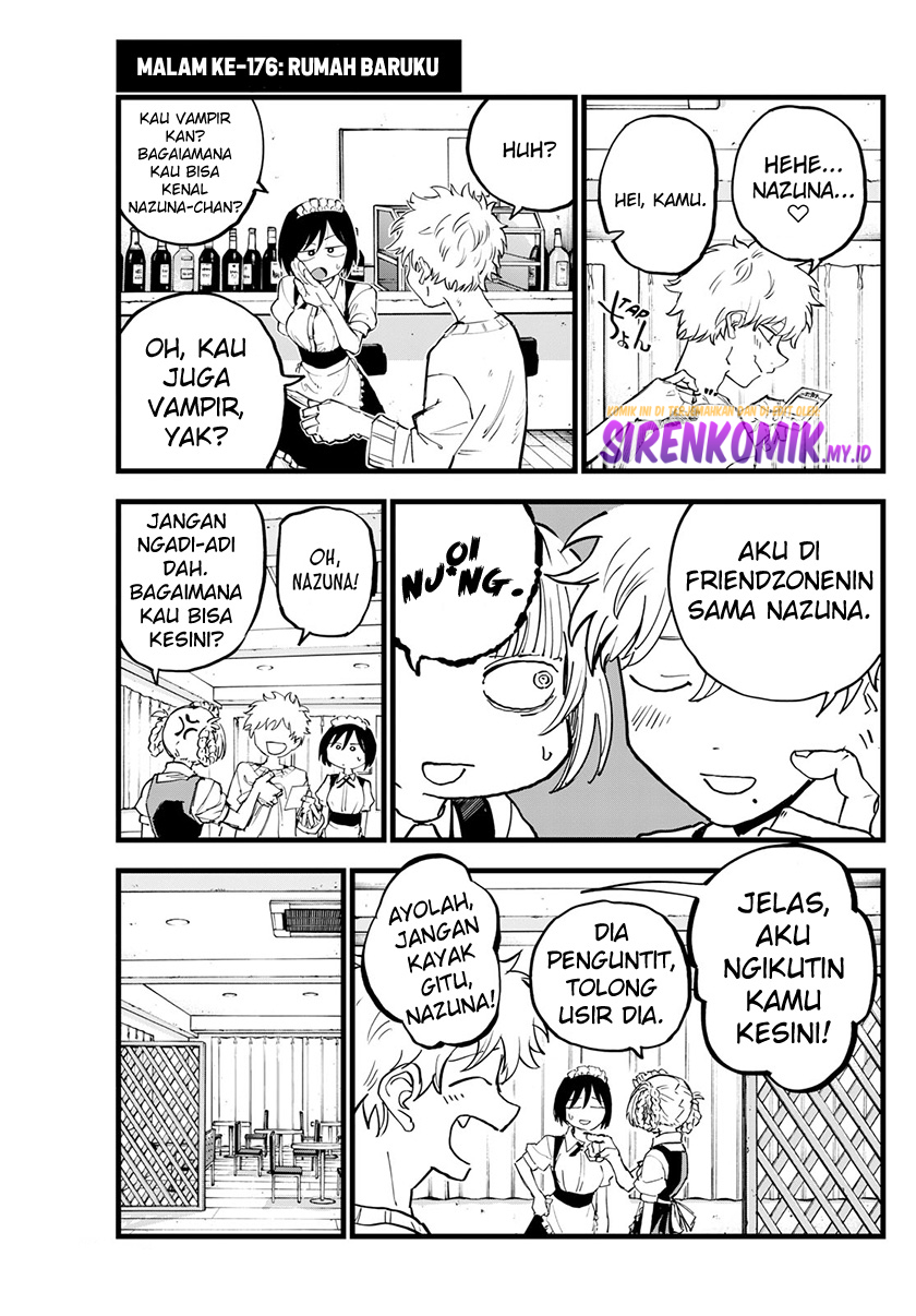 Yofukashi no Uta Chapter 176 Gambar 4