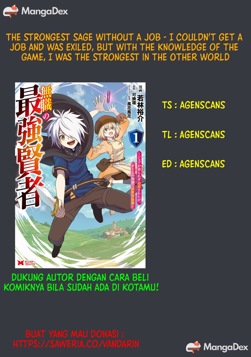 Baca Komik The Strongest Sage Without a Job – I Couldn’t Get a Job and Was Exiled, but With the Knowledge of the Game, I Was the Strongest in the Other World Chapter 06 Gambar 1