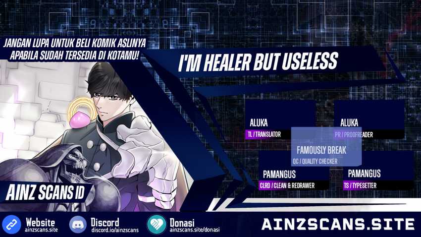 Baca Komik I’m a Healer but Useless Chapter 03 Gambar 1
