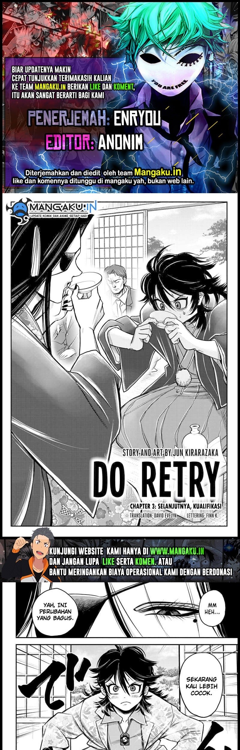 Baca Komik Do Retry Chapter 03 Gambar 1
