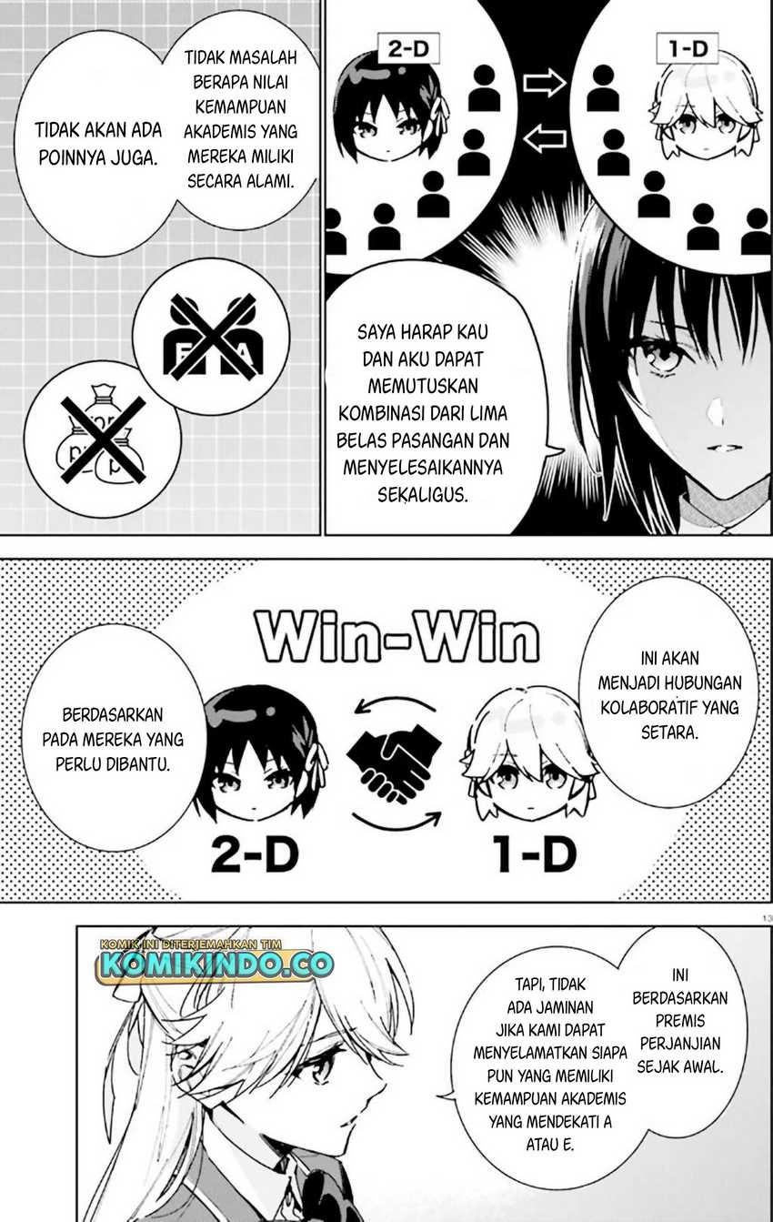 Youkoso Jitsuryoku Shijou Shugi no Kyoushitsu e: 2-nensei-hen Chapter 09 Gambar 14