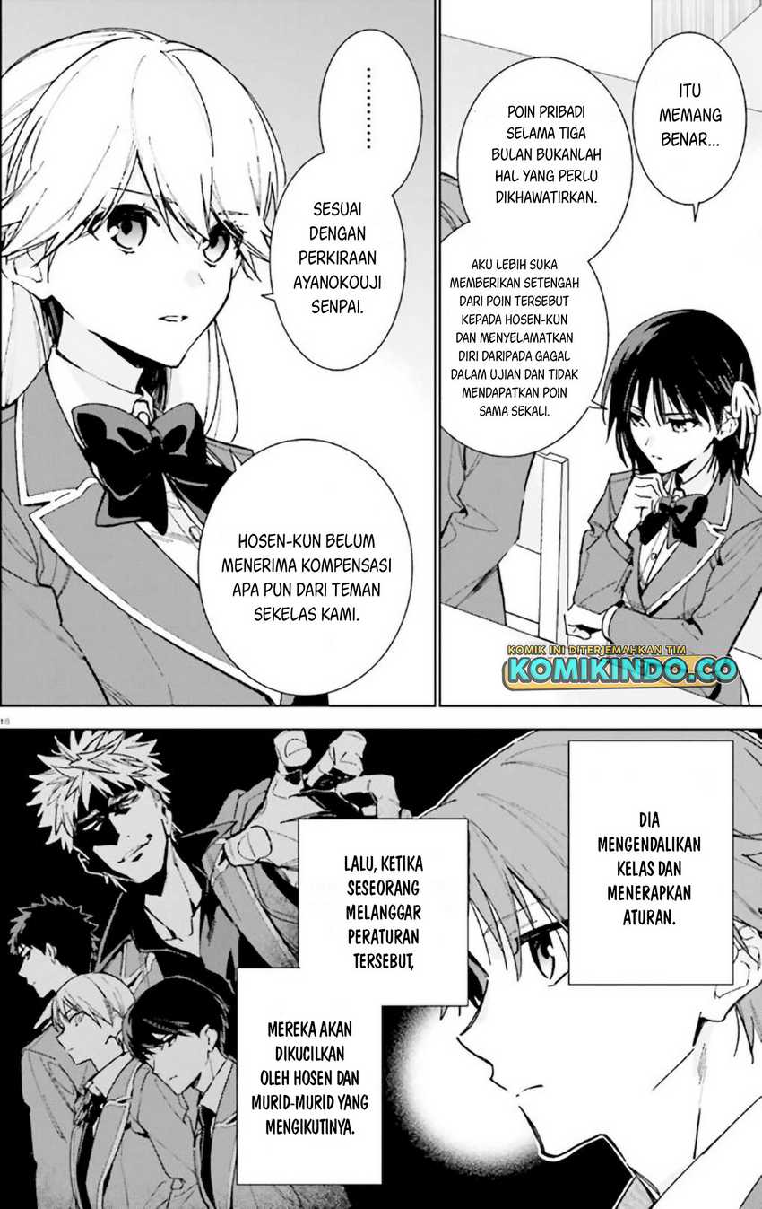 Youkoso Jitsuryoku Shijou Shugi no Kyoushitsu e: 2-nensei-hen Chapter 09 Gambar 19