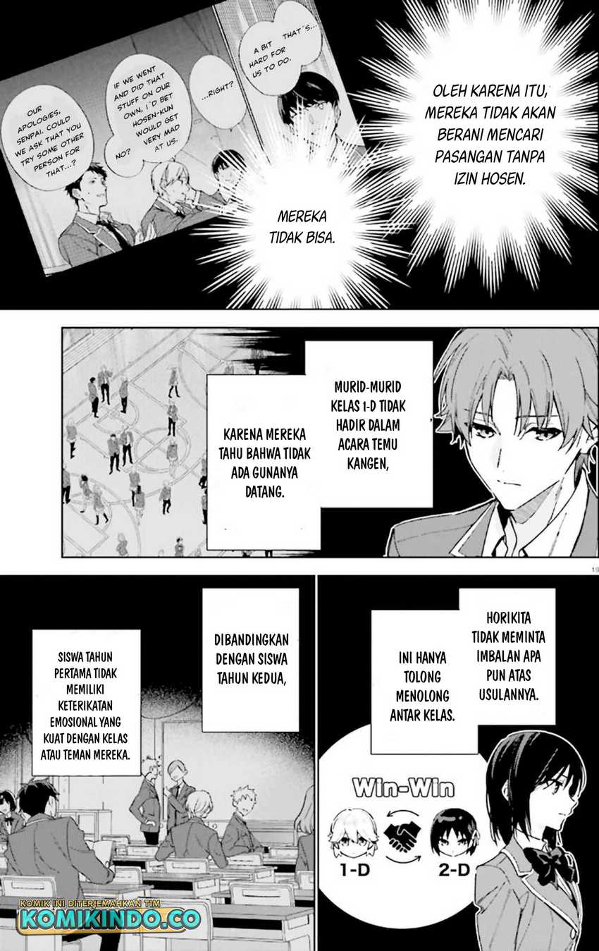 Youkoso Jitsuryoku Shijou Shugi no Kyoushitsu e: 2-nensei-hen Chapter 09 Gambar 20