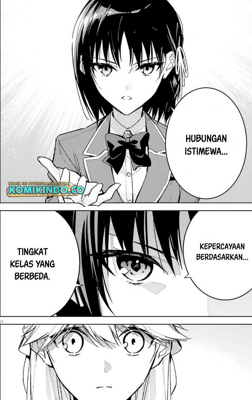 Youkoso Jitsuryoku Shijou Shugi no Kyoushitsu e: 2-nensei-hen Chapter 09 Gambar 23