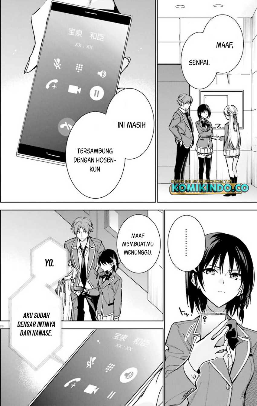 Youkoso Jitsuryoku Shijou Shugi no Kyoushitsu e: 2-nensei-hen Chapter 09 Gambar 29