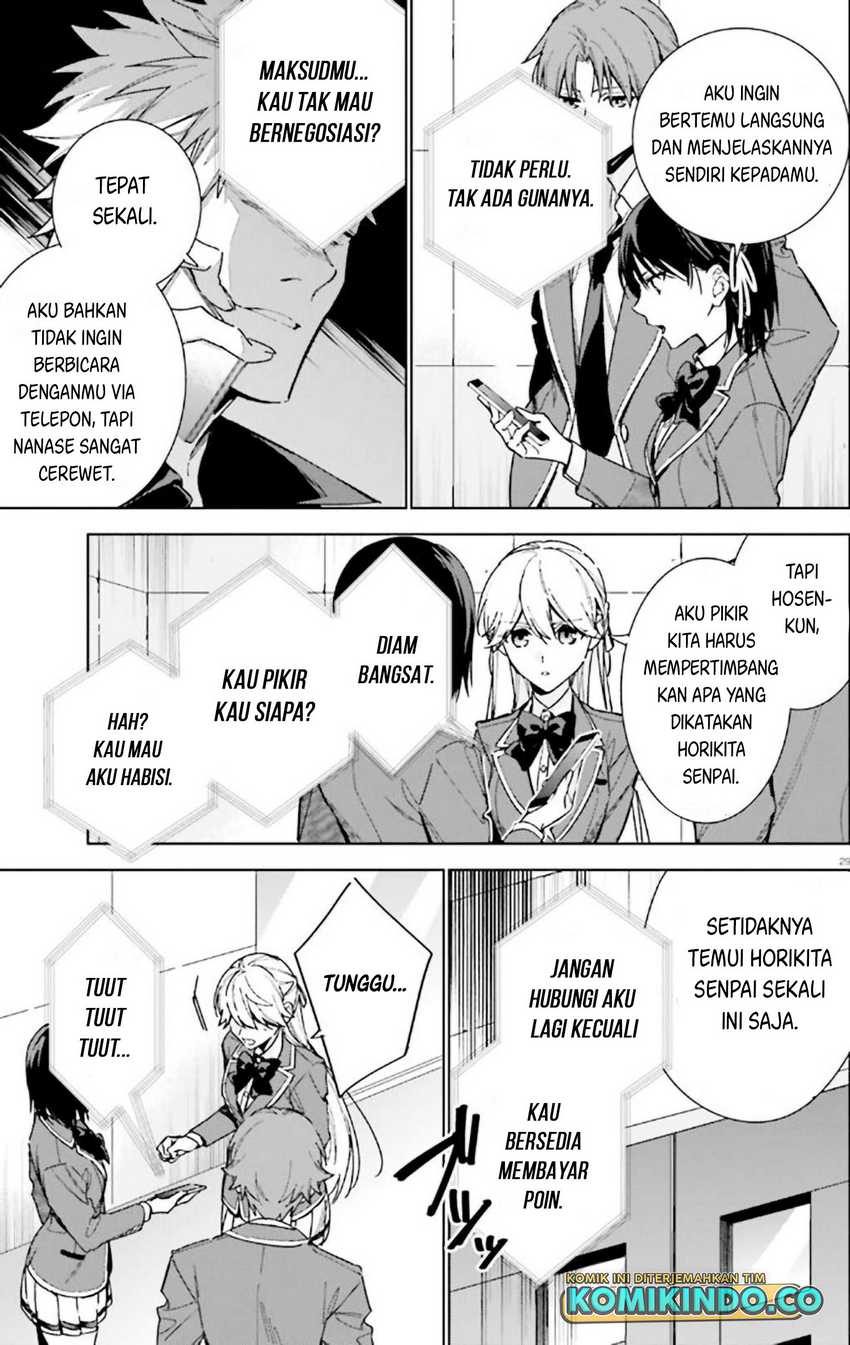 Youkoso Jitsuryoku Shijou Shugi no Kyoushitsu e: 2-nensei-hen Chapter 09 Gambar 30