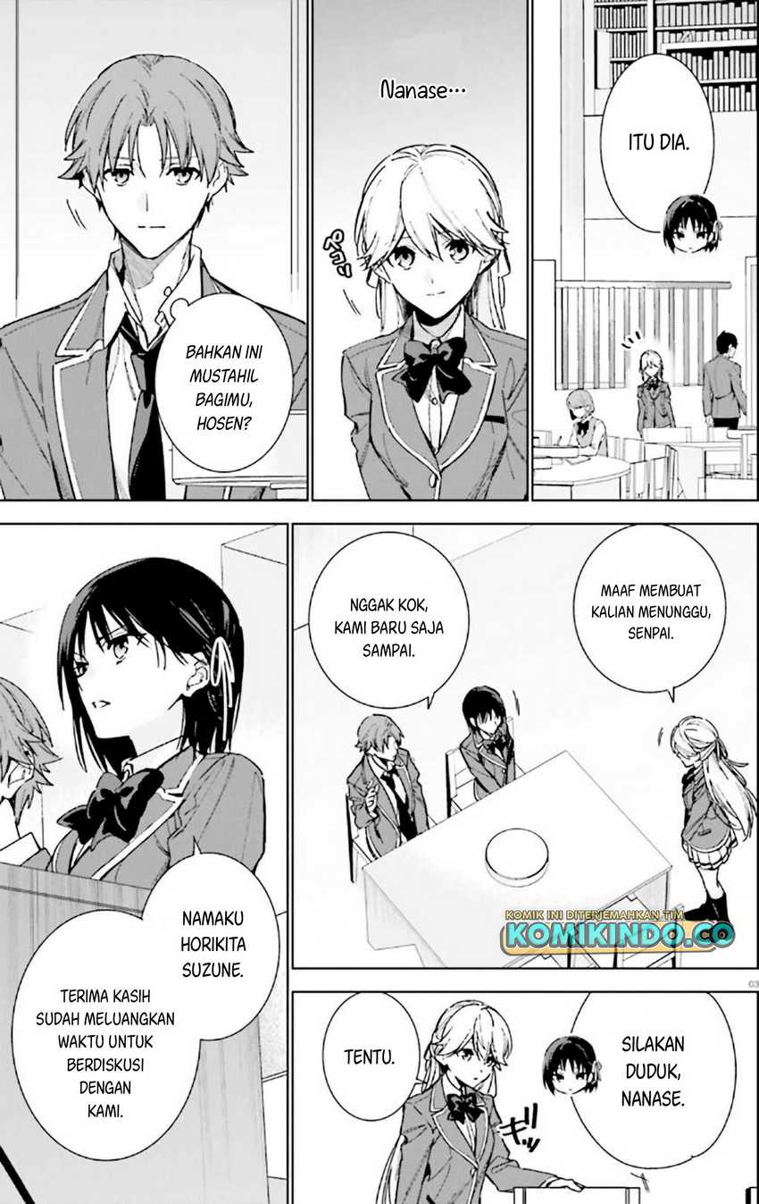 Youkoso Jitsuryoku Shijou Shugi no Kyoushitsu e: 2-nensei-hen Chapter 09 Gambar 4