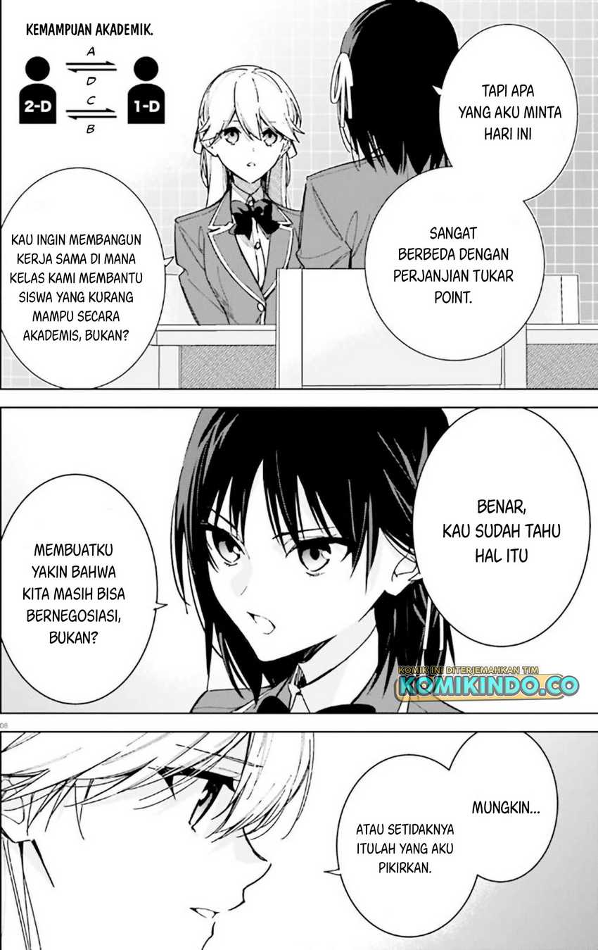 Youkoso Jitsuryoku Shijou Shugi no Kyoushitsu e: 2-nensei-hen Chapter 09 Gambar 9