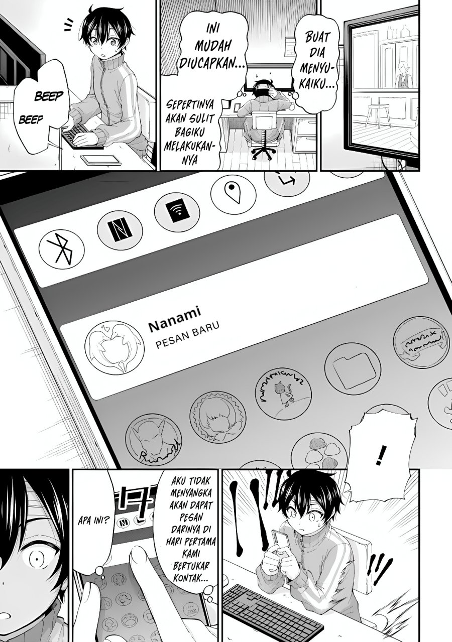 Inkya no Boku ni Batsu Game ni Kokuhaku Shitekita Hazu no Gyaru ga, Doumitemo Boku ni Betahore Desu Chapter 02 Gambar 16